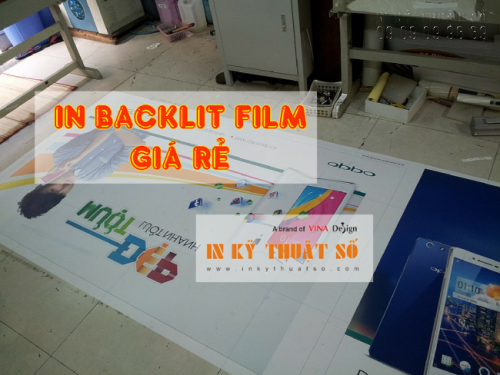 In backlit film giá rẻ tại Công ty TNHH In Kỹ Thuật Số - Digital Printing - Ảnh: 1