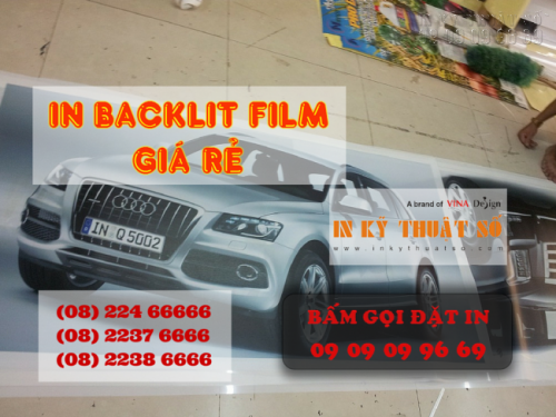 In backlit film giá rẻ tại Công ty TNHH In Kỹ Thuật Số - Digital Printing - Ảnh: 2