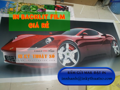 In backlit film giá rẻ, nhận in backlit film làm hộp đèn quảng cáo tại TPHCM - Ảnh: 2