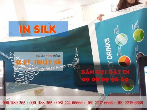 In vải silk giá rẻ chất lượng cao tại Công ty TNHH In Kỹ Thuật Số - Digital Printing - Ảnh: 1