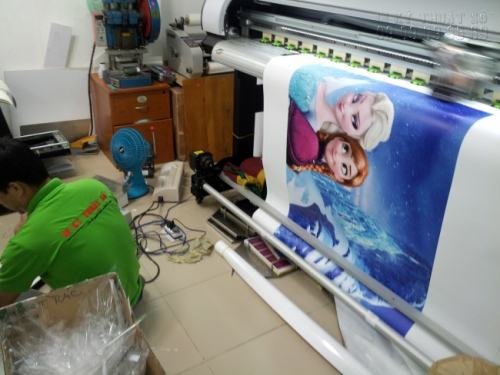In PP khổ lớn mực nước trang trí trong nhà hình nhân vật hoạt hình - in ấn tại In Kỹ Thuật Số