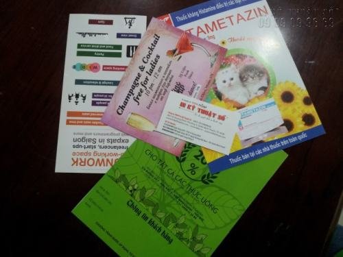 In tờ rơi nhanh giá rẻ theo yêu cầu từ Công ty TNHH In Kỹ Thuật Số - Digital Printing Ltd - Ảnh: 1
