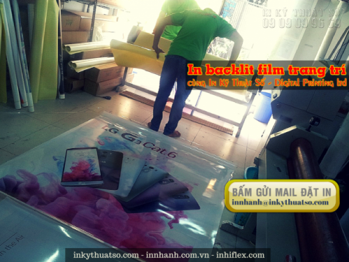 Trung tâm In Kỹ Thuật Số tại TPHCM nhận in backlit film trang trí – backlit film trong nhà, backlit film ngoài trời - Ảnh: 3