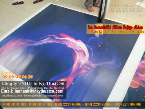 Dịch vụ in backlit film hộp đèn với giá thành rẻ từ Công ty TNHH In Kỹ Thuật Số - Digital Printing - Ảnh: 4