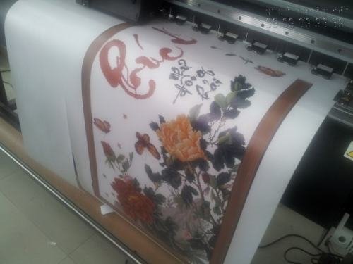 In tranh canvas mực nước hình ảnh hoa mai vàng tại In Kỹ Thuật Số - Ảnh: 2