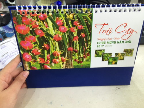 Lịch để bàn in tại In Kỹ Thuật Số 3
