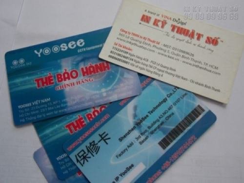 Công ty in thẻ nhựa
