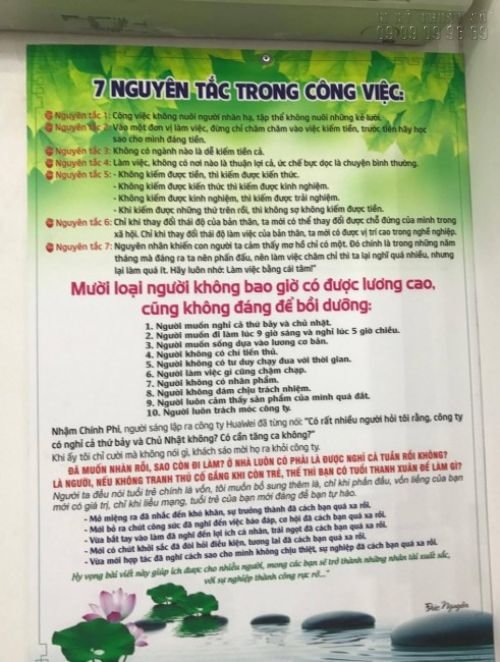 In tranh trang trí tường danh ngôn/châm ngôn cuộc sống từ PP cán format