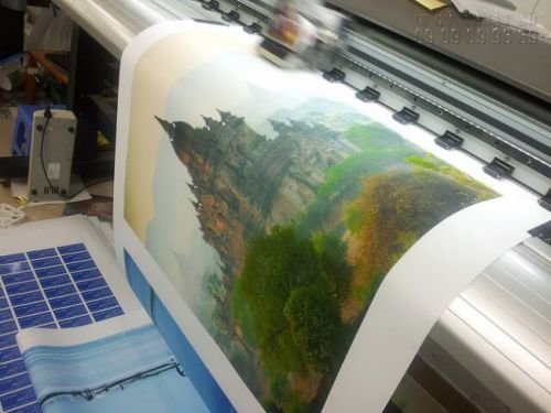 In tranh phong cảnh