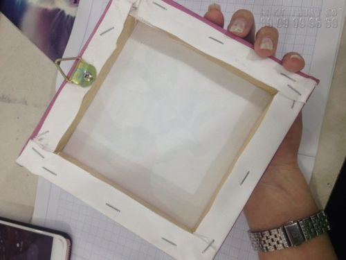 Đóng khung tranh canvas sexy