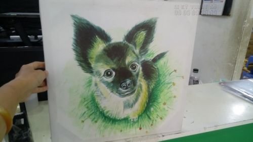 In tranh treo tường phòng khách