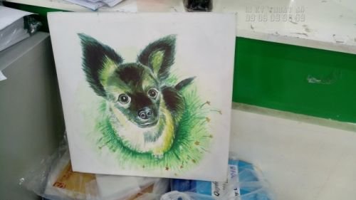 Tranh vải bố - in tranh vải bố theo yêu cầu của khách hàng tại In Kỹ Thuật Số