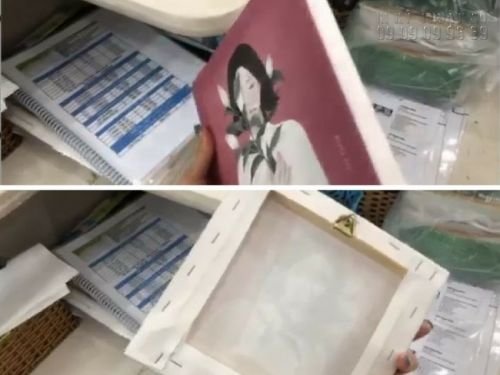 Đóng khung sexy cho in tranh canvas HCM tại In Kỹ Thuật Số