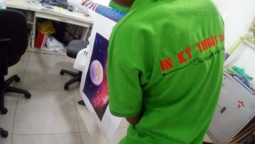 In Kỹ Thuật Số nhận in tranh canvas giá rẻ tại TPHCM với mọi số lượng in bạn yêu cầu