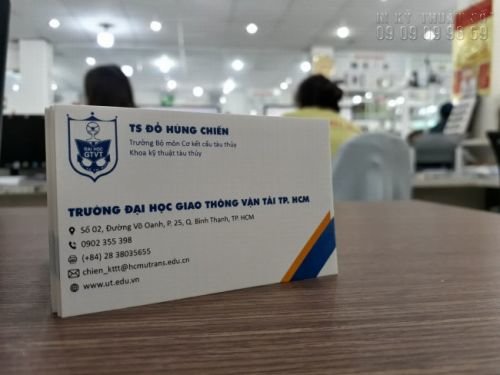 Địa chỉ làm card visit TPHCM giá cạnh tranh 5