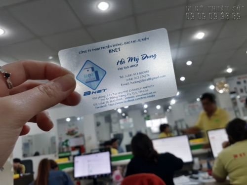 In thẻ nhựa Bình Thạnh giá rẻ