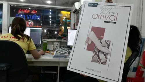 In PP cán mờ bồi formex làm mô hình trang trí Giáng Sinh TPHCM 2