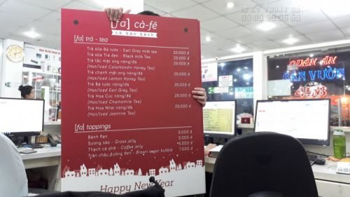 In PP cán mờ bồi formex làm mô hình trang trí Giáng Sinh TPHCM 5