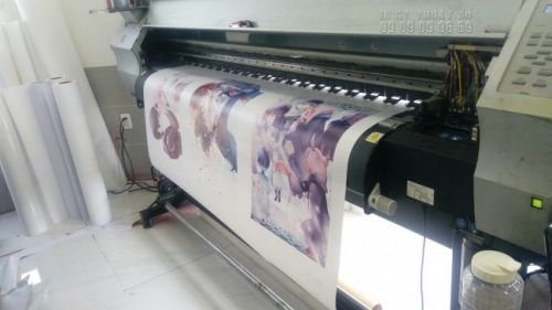 In tranh canvas tranh mực dầu treo tường hình nhân vật hoạt hình