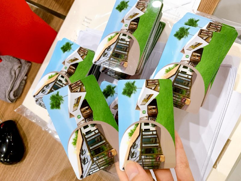 In thẻ nhựa bo góc tròn