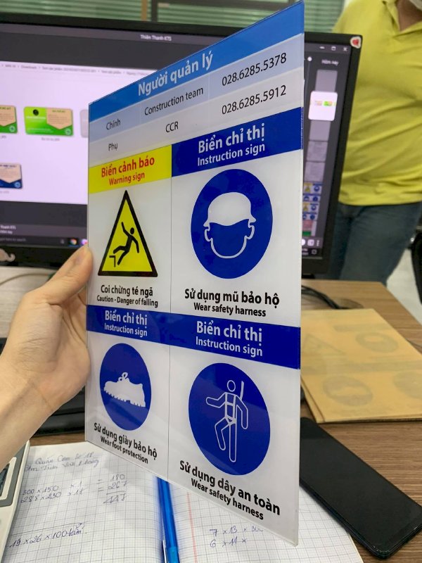 In trên Mica - In Mica nhựa TPHCM - Ảnh: 1