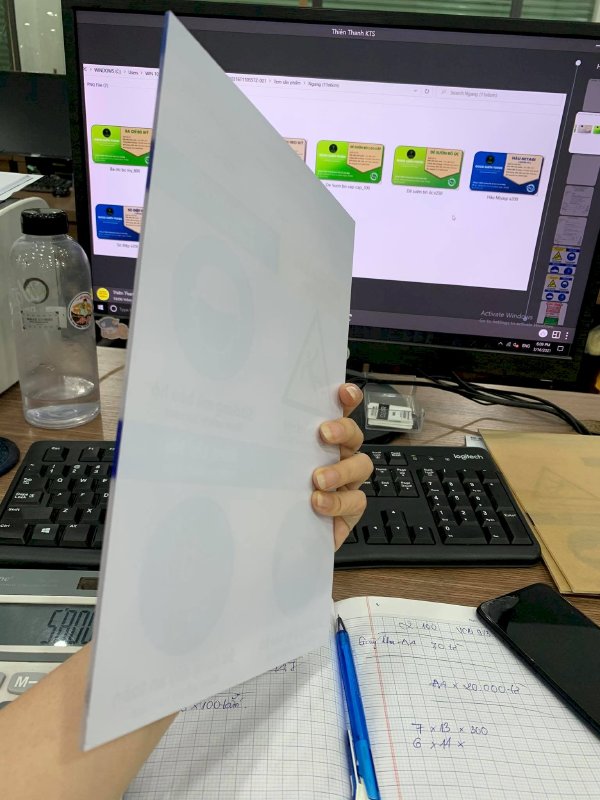 In trên Mica - In Mica nhựa TPHCM - Ảnh: 2