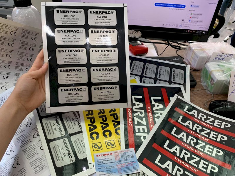 In tem bạc, decal xi bạc, bạc nhũ, bạc thiếc giá rẻ TPHCM - Ảnh: 1