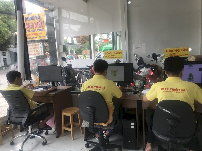 Thiết kế và In biển báo cách ly F1 tại nhà ở Tp HCM - Ảnh: 1