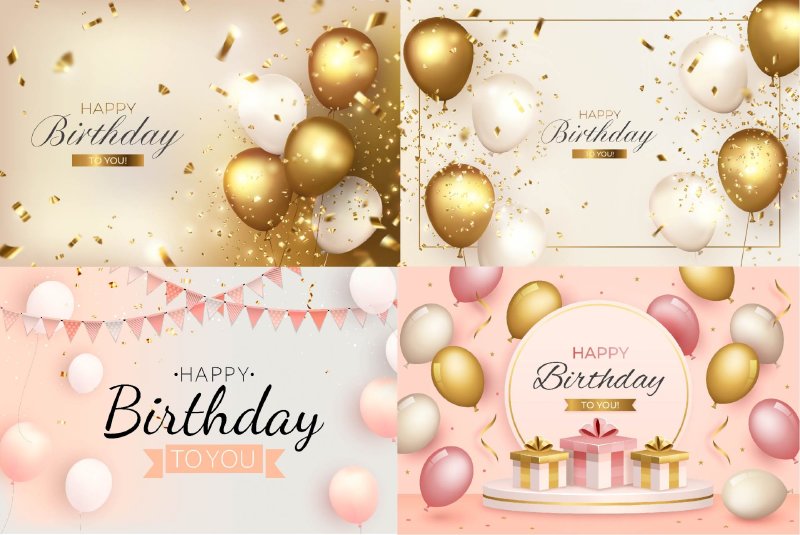 Top 10 mẫu phông nền sinh nhật đẹp cho bé  GO Party