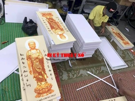 In tranh Phật PP cán format - In Kỹ Thuật Số Since 2006  - Ảnh: 2