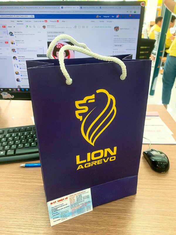 Bảng giá in túi giấy - Ảnh: 1