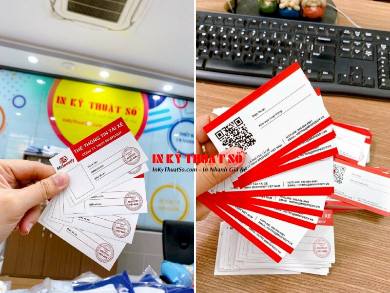In thẻ tên Shipper giao hàng có mã QR riêng biệt - Ảnh: 2