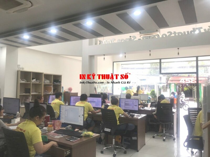 Nhân viên kế toán bán hàng tại Công ty In Kỹ Thuật Số