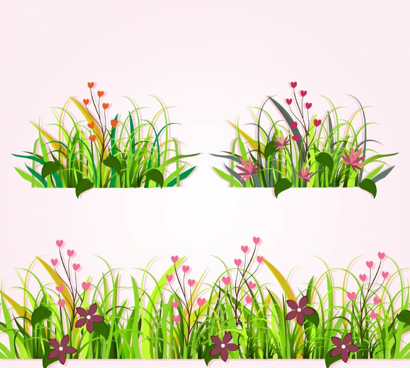 Hoa cỏ vector: Tận hưởng sự đa dạng và sự tinh tế của những hình ảnh hoa cỏ vector tuyệt đẹp, mang lại sự tươi mới cho bản thiết kế của bạn.