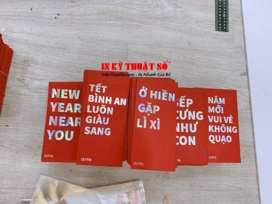 In bao lì xì giấy Art mỹ thuật - INKTS206