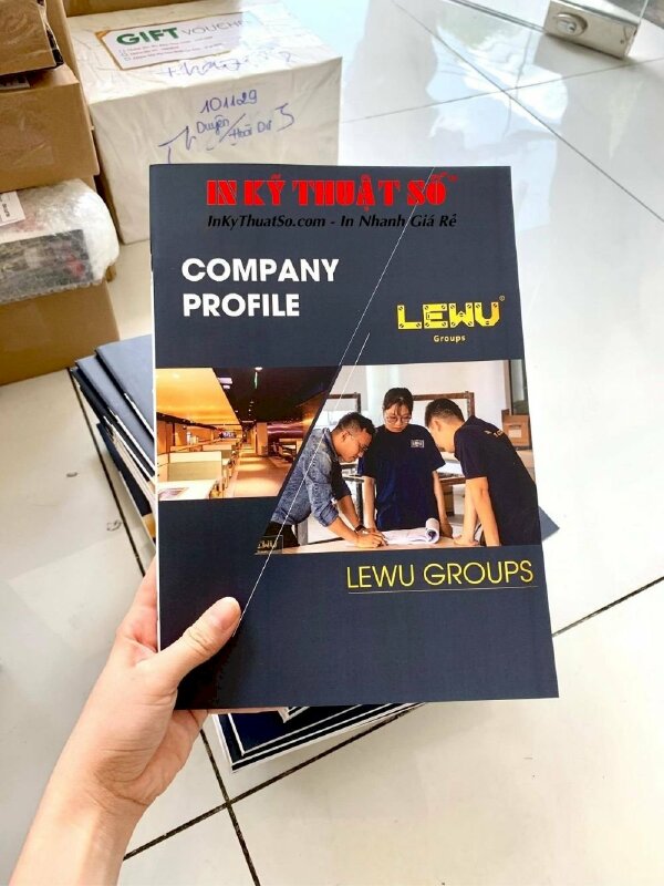 Thiết kế Hồ sơ năng lực bản mềm cho doanh nghiệp nhanh dễ dàng