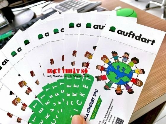 In thiệp mời sự kiện TPHCM - in vé mời, in vé sự kiện, in ticket mọi số lượng - Ảnh: 2