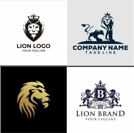  logo con sư tử