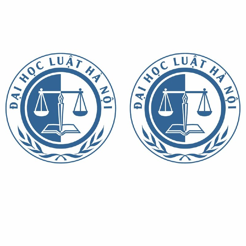 hình ảnh logo đại học luật hà nội - inkythuatso