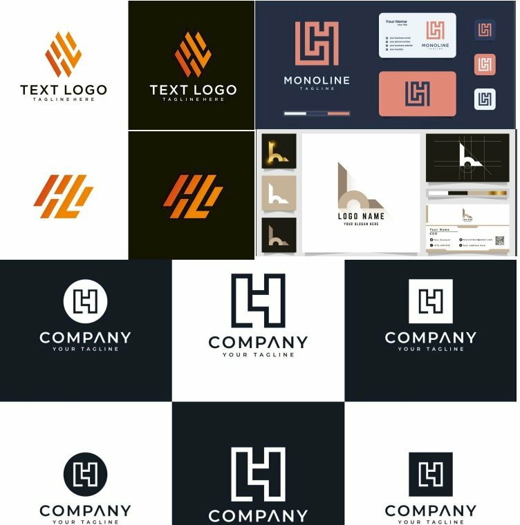 Tải Logo Hl Vector, Ai, Eps, Svg, Png, Mẫu Logo Chữ Hl Đẹp, Cách Điệu Miễn  Phí