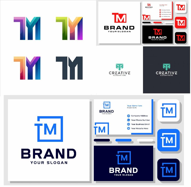Tải logo TM Vector, AI, EPS, SVG, PNG, mẫu logo chữ TM đẹp, cách ...