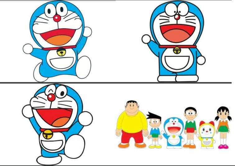 Sticker Doraemon cute