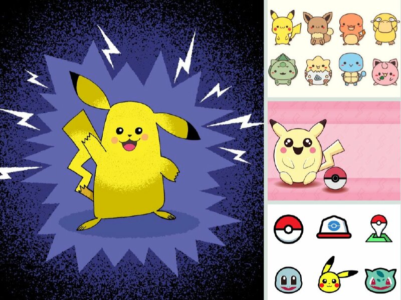 Top 100 mẫu sticker Pokemon cute, dễ thương, chất, ngầu file PNG, Vector