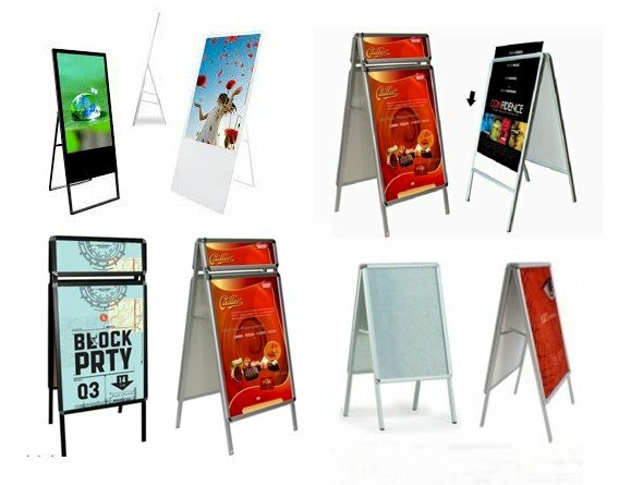 Standee chữ A - InKyThuatSo