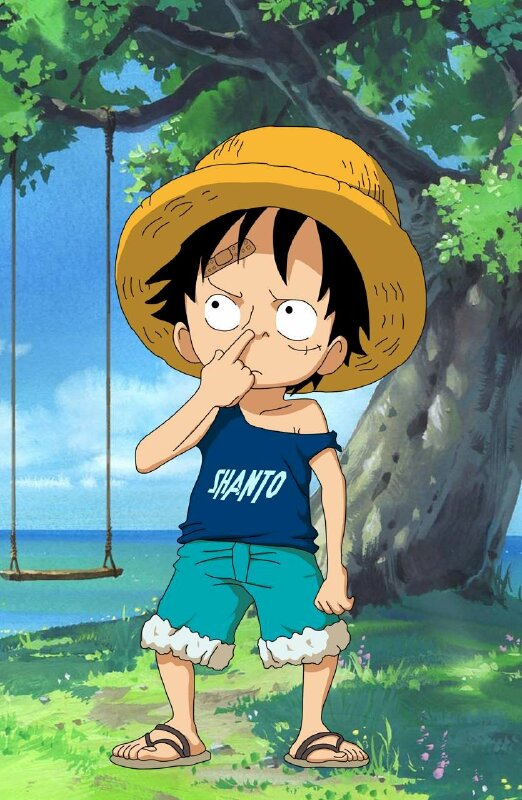 Tuyển chọn ảnh luffy bé trong những khoảnh khắc ngộ nghĩnh