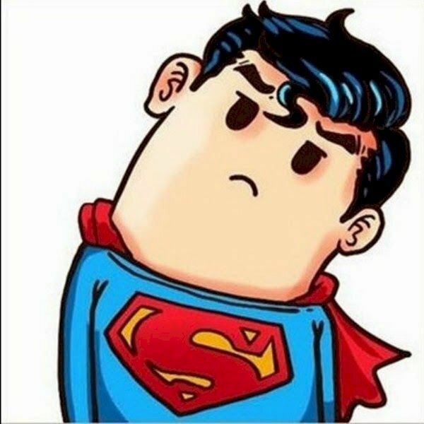 Ảnh đại diện Facebook dành cho nam hình Superman hài hước