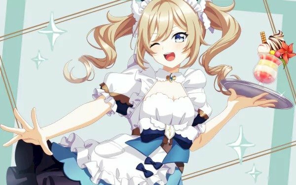 Ảnh Genshin Impact 4k nhân vật Barbara