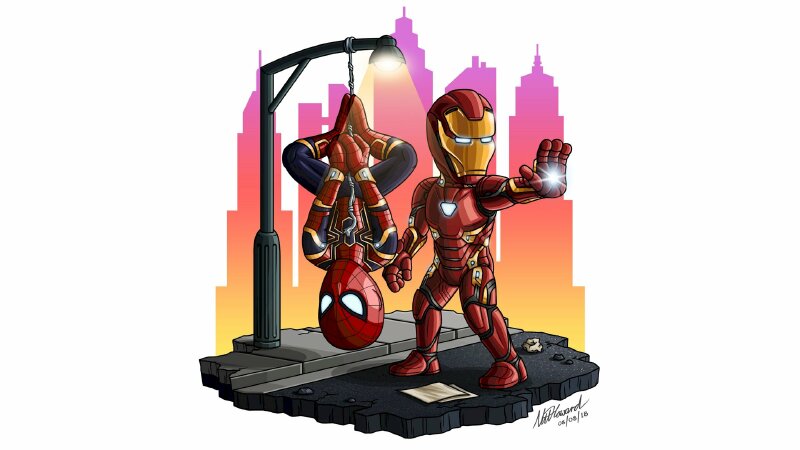 Chibi Iron Man  Kit168 Đồ Chơi Mô Hình Giấy Download Miễn Phí  Free  Papercraft Toy