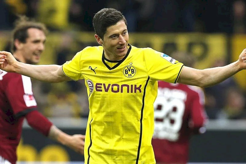 Ảnh Lewandowski 4K - linh hồn của Borussia Dortmund