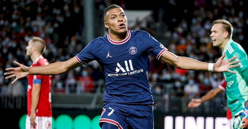 Ảnh Mbappe 4k niềm hạnh phúc sau thời điểm ghi bàn